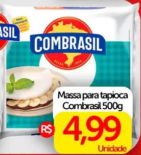 Massa para tapioca Combrasil