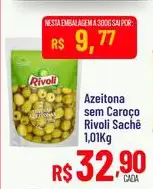 Azeitona Rivoli Sem Caroço