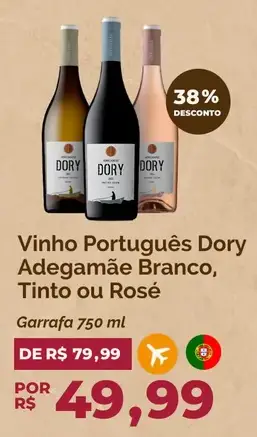 Vinho Dory Adegamãe Português Branco