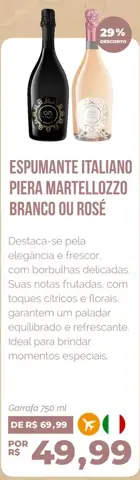 Espumante Piera Martellozzo Rosé