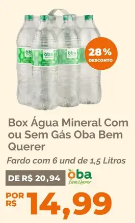 Água Mineral Bem Querer Sem Gás