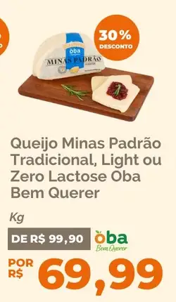 Queijo Minas Padrão Bem Querer Light