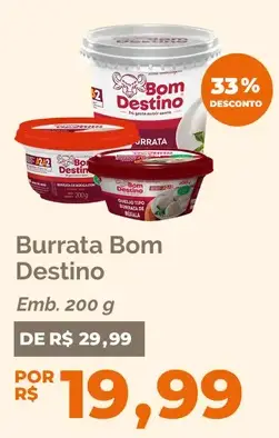Burrata Bom Destino De Búfala