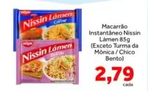 Macarrão Instantâneo Nissin Lámen