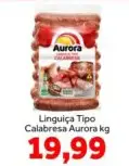 Linguiça Aurora Tipo Calabresa