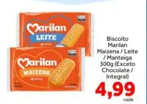 Biscoito Marilan Maizena
