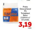 Prato Totalplast Raso