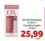 Kit Shampoo e Condicionador OX