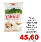 Arroz Japonês Yanagi Grão Longo