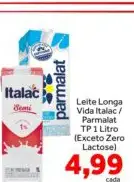 Leite Parmalat Semidesnatado