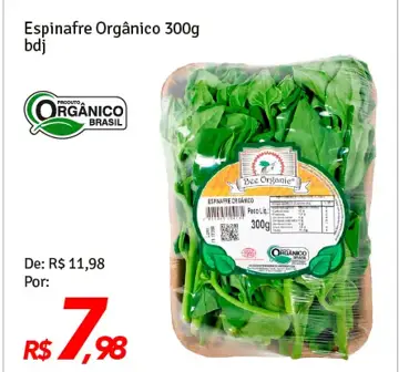 Espinafre Bee Organic