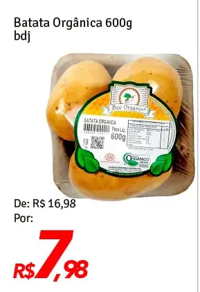 Batata Orgânica