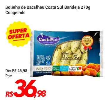 Bolinho de Bacalhau Costa Sul