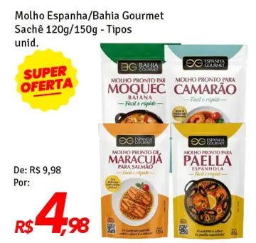Molho Espanha Gourmet Paella Espanhola