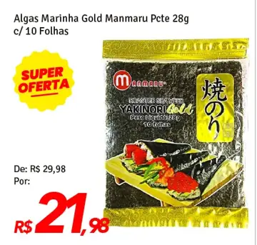 Algas Marinha Manmaru Gold