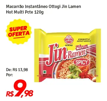 Macarrão Instantâneo Ottogi Hot Multi