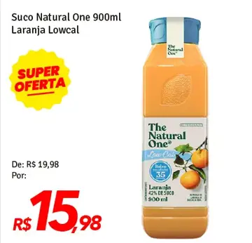 Suco Natural One Laranja Lowcal