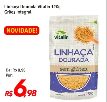 Linhaça Vitalin Dourada