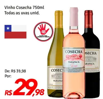 Vinho Tarapacá Cosecha