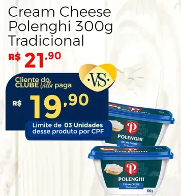 Cream Cheese Polenghi Tradicional