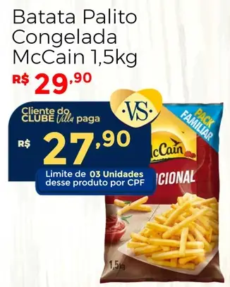 Batata Palito McCain