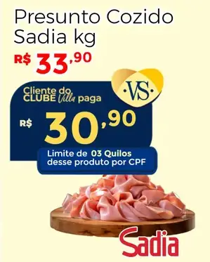 Presunto Sadia Cozido