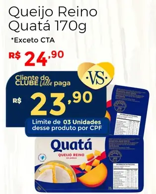 Queijo Reino Quatá