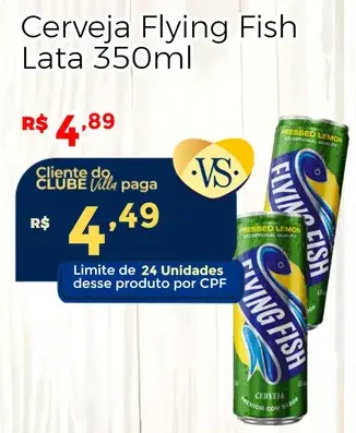 Cerveja Flying Fish Com Sabor