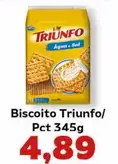 Biscoito Triunfo Água e Sal