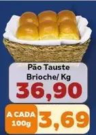 Pão Tauste Briochel