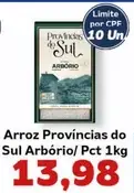 Arroz Províncias do Sul Arbório