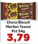 Choco Biscuit Marilan Teens