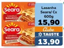 Lasanha à Bolonhesa Seara