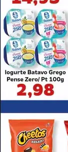 Iogurte Grego Batavo Pense Zero