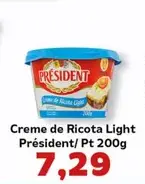 Creme de Ricota Président Light