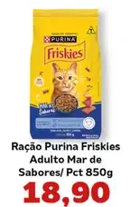 Ração Purina Friskies Adulto Mar de Sabores