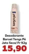 Desodorante Baruel Tenys Pé Jato Seco