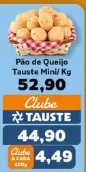 Pão de Queijo Tauste Mini
