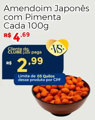 Amendoim Japonês com Pimenta