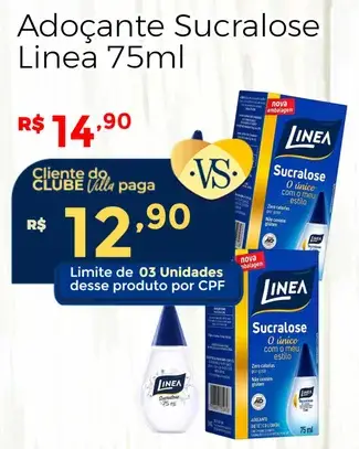 Adoçante Linea Sucralose