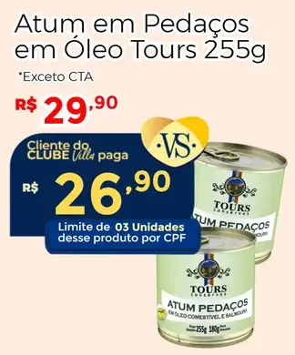 Atum em Pedaços Tours Em Óleo