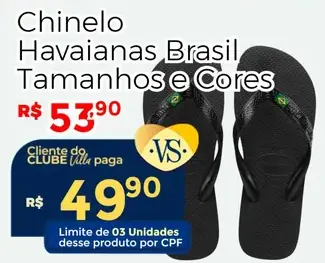 Chinelo Havaianas Brasil