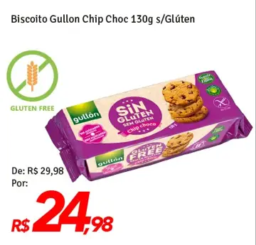 Biscoito Gullon Chip Choc