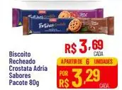 Biscoito Recheado Adria Crostata