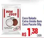 Coco Ralado Bom Coco Extra Úmido