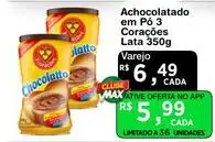 Achocolatado em Pó 3 Corações