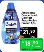 Amaciante Comfort Concentrado