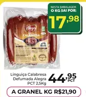 Linguiça Calabresa Alegra Defumada