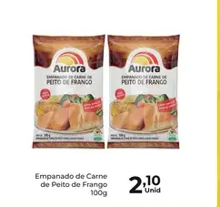 Empanado de Carne de Peito de Frango Aurora