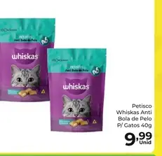 Petisco Whiskas Anti Bola de Pelo